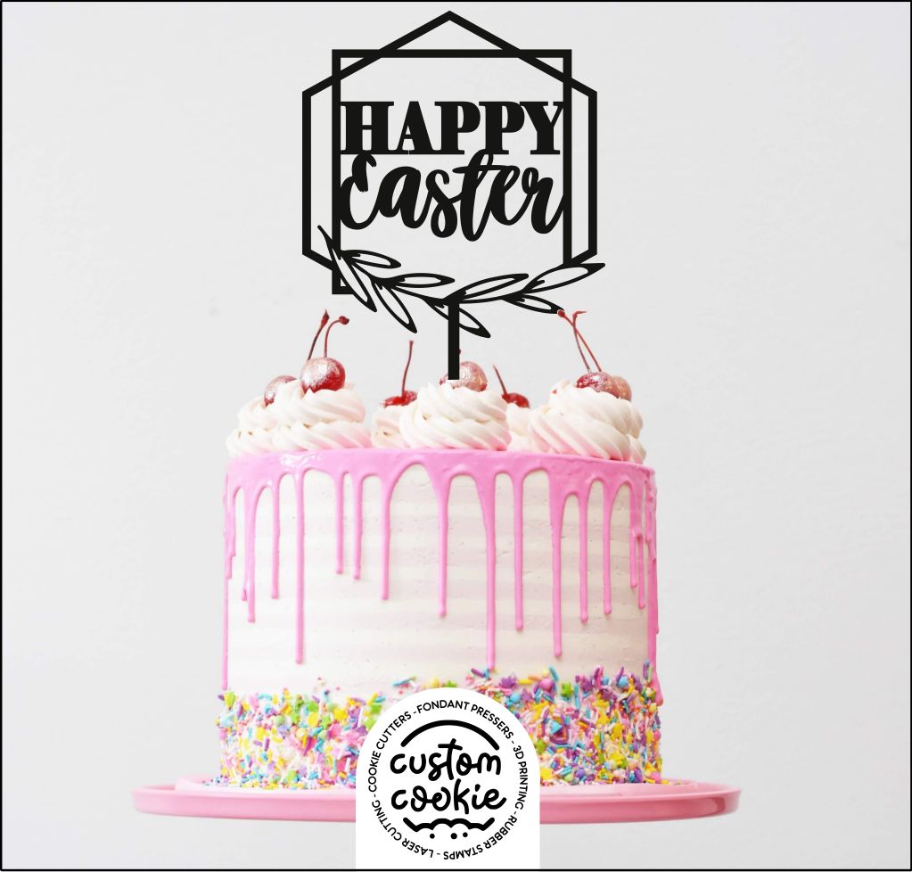Cake Topper - Happy Easter 5