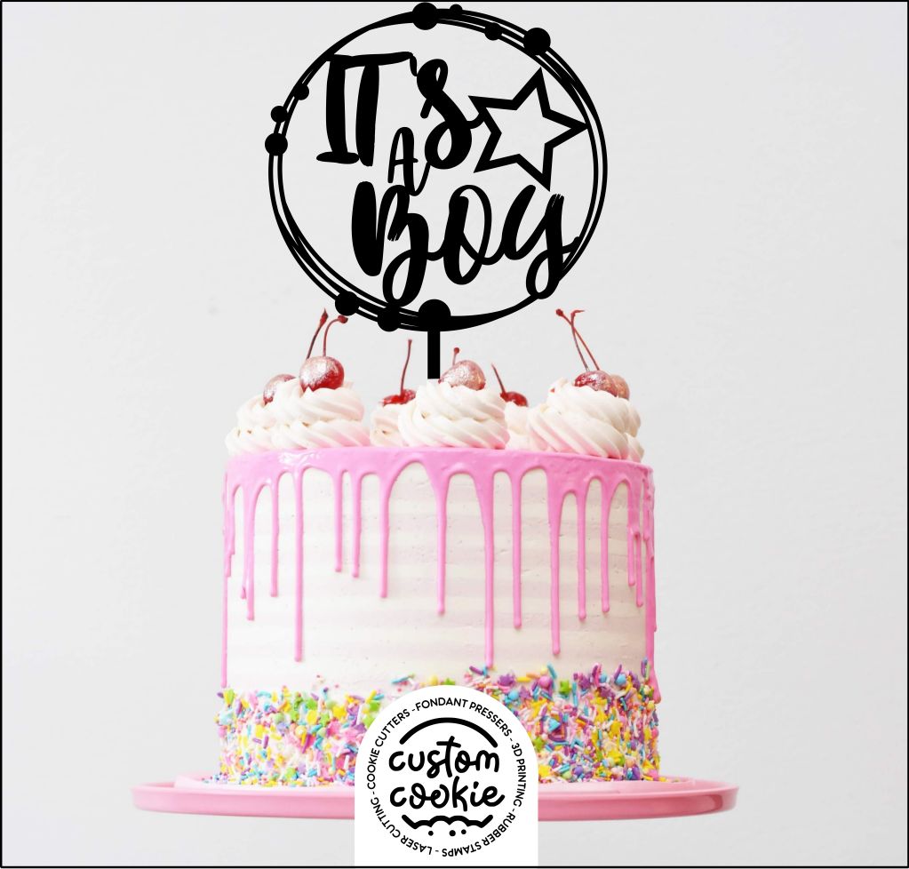 Cake Topper - It's a Boy