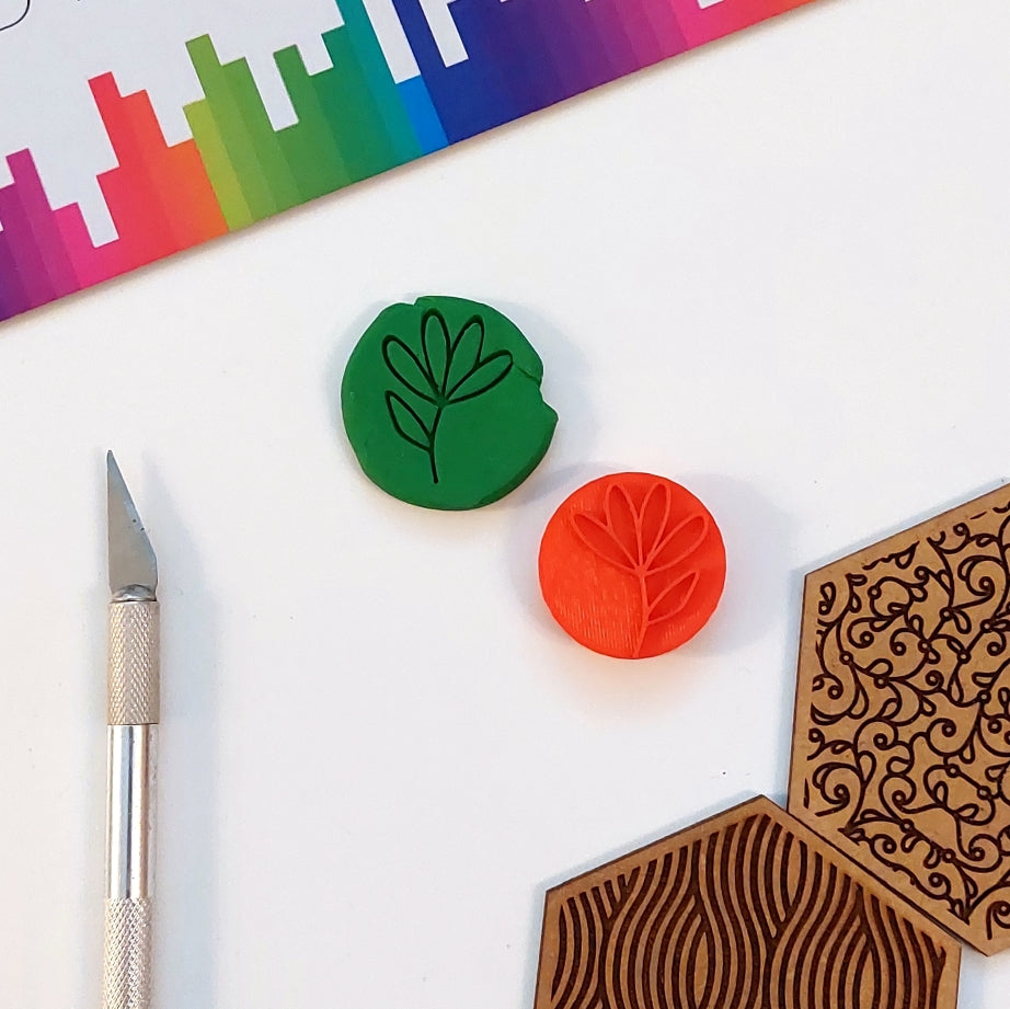 Polymer Stamp Blossom - PS003 – Custom Cookie