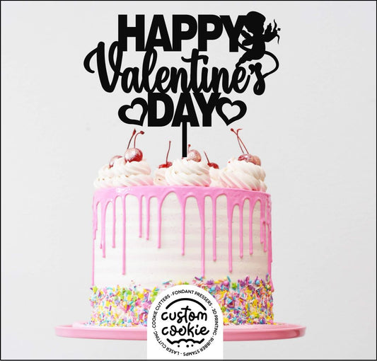 Cake Topper - Valentines Day with Cupid